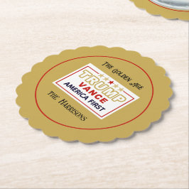 名前, 2025 Trump-Vance America First, 4-in Round ペーパーコースター