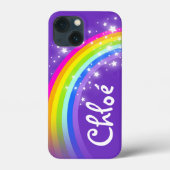 名前(5文字) rainboi indigo purple iphone case Case-Mate iPhoneケース (裏面)