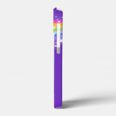 名前(5文字) rainboi indigo purple iphone case Case-Mate iPhoneケース (裏面 / 左)