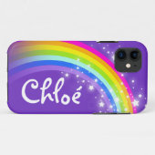 名前(5文字) rainboi indigo purple iphone case Case-Mate iPhoneケース (裏面(横))