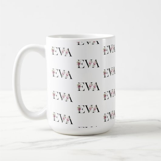 名前、Eva コーヒーマグカップ (左)