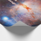 名前、Flame Nebula in Orion、興味深い深い宇宙 ラッピングペーパー (角)