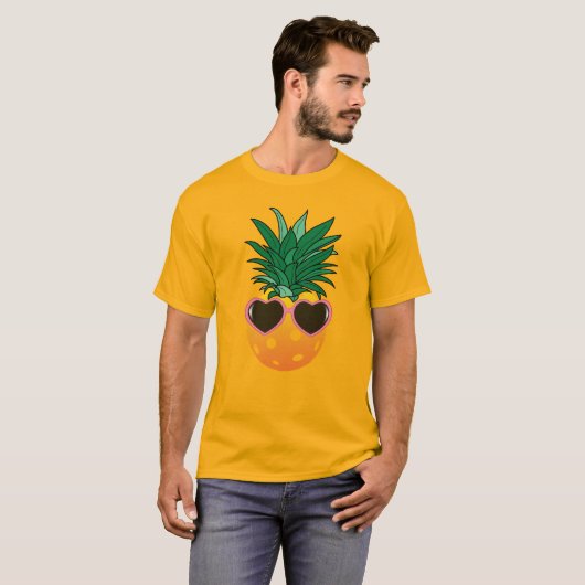 名前🤩 pickleball pineapple tシャツ (正面フル)