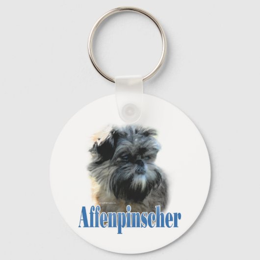 名前Affenpinscher キーホルダー (正面)