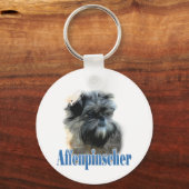 名前Affenpinscher キーホルダー (正面)