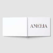名前Amelia ゲストブック (全面)