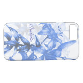 名前blue oriental lilyフローラiphoneケース Case-Mate iPhoneケース (裏面(横))