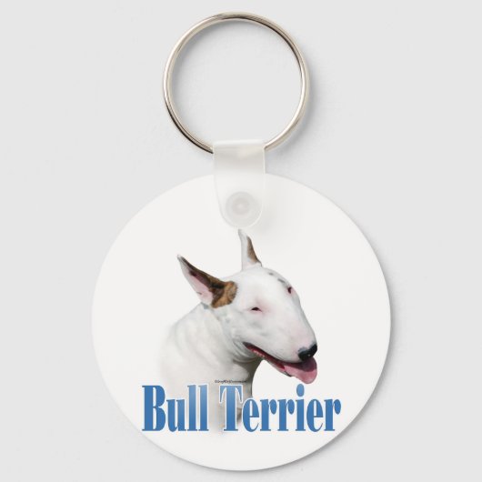 名前Bull Terrier キーホルダー (正面)