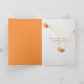 名前Day butterfly on electronic tablet カード (内部)