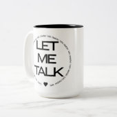 名前'Em Coffee Mug ツートーンマグカップ (正面左)