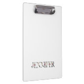 名前Jennifer クリップボード (右)