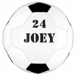 名前Jersey番号4Joey サッカーボール