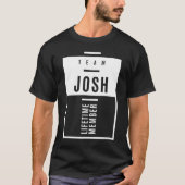 名前Josh Tシャツ (正面)