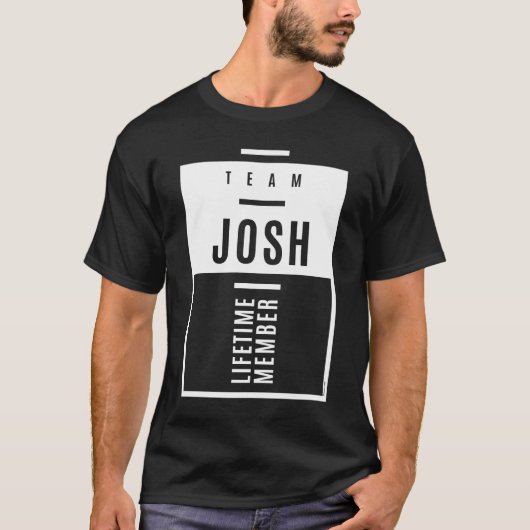名前Josh Tシャツ (正面)