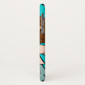 名前kid girl cudles aqua peach iphone case Case-Mate iPhoneケース (裏面/左)