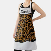 名前LEOPARD Print エプロン (インサイチュ)