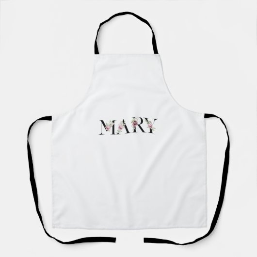 名前Mary エプロン (正面)