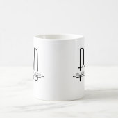 名前PhDコーヒーマグ コーヒーマグカップ (中央)