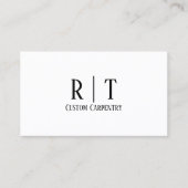 名前QRコードライセンス#プロフェッショナルモダン黒 名刺 (正面)