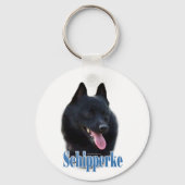 名前Schipperke キーホルダー (正面)