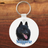 名前Schipperke キーホルダー (裏面)