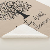 名前Sherpaとアンセティスアディクティスファミリーツリー空白の シェルパブランケット (3/4)