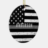 名動揺して前の細い灰色の線の修正 セラミックオーナメント (右)