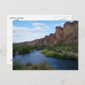 名勝さぐろ湖はがき ポストカード (正面/裏面)