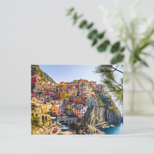 名勝の村,シンクテレ,リグーリア,イタリア ポストカード (スタンド正面)