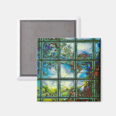 名勝感動的つる植物と自然 マグネット (正面/裏面)