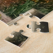 名勝秋の葉の湖のロングアイランドNY ジグソーパズル (側面)