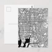 名古屋日本地図 ポストカード (正面/裏面)