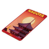 名古屋 日本 レトロ 旅行 ポスター マグネット (左側)