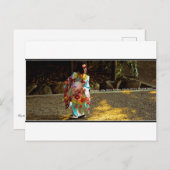 ©名古屋・熱田神社着物の可愛らしい少女 ポストカード (正面/裏面)