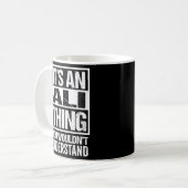 名字が分からないのはアリだ コーヒーマグカップ (正面左)