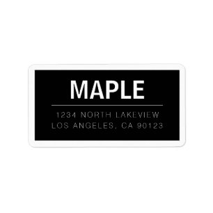 名字はっきりしたまたはビジネスブランド  文字w/縁ど ラベル