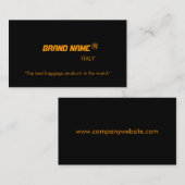 名広告カード。 名刺 (正面/裏面)