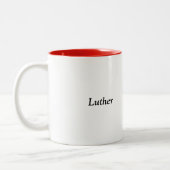 名怒前付きタコ ツートーンマグカップ (左)