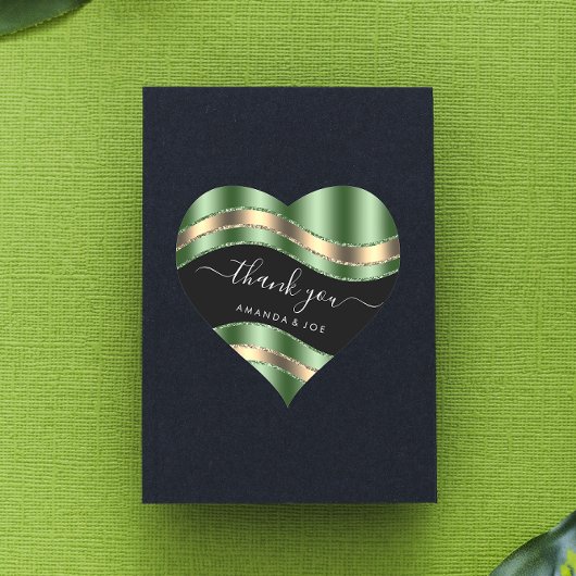 名感謝してい前スウィート16thブライダルブラック金ゴールドウッドランド ハートシール