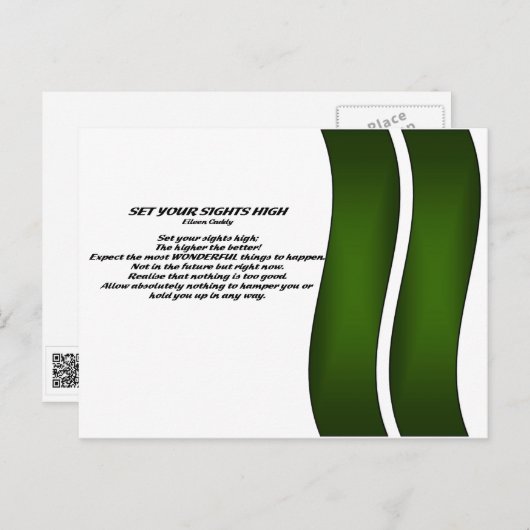 名所を高くする ポストカード (正面/裏面)