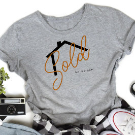 名所代理実在人で売却 Tシャツ