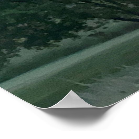 名指の湖地域 ポスター (角)