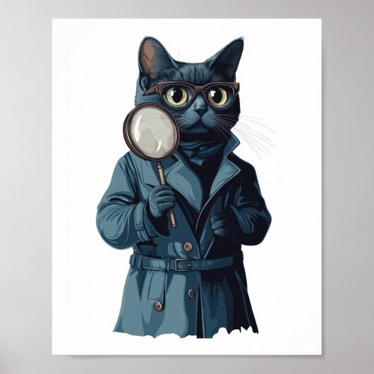名探偵ウィスカース　おかしな猫のミステリーノベル ポスター (正面)