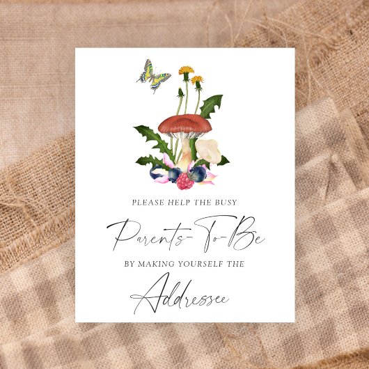 名救済前忙しの親のキノコ ポスター