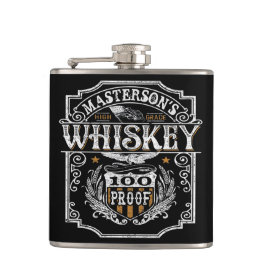 名旧パーソナライズされたウエストウイスキー醸造バー フラスク