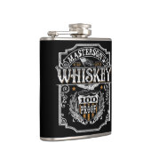 名旧パーソナライズされたウエストウイスキー醸造バー フラスク (右)