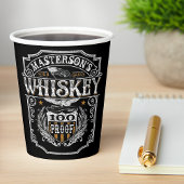 名旧パーソナライズされたウエストウイスキー醸造バー 紙コップ