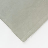 名景パーソナライズされた景アクアホワイトビーチ フリースブランケット (角)