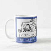 名最高の前のタクシー運転手の漫画。 コーヒーマグカップ (左)