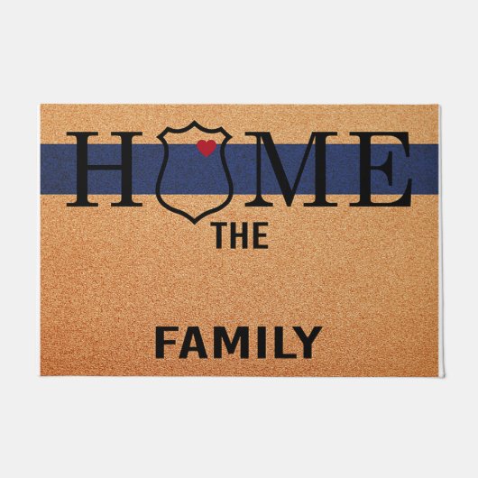 名札クールパーソナライズされた。 ドアマット (正面)